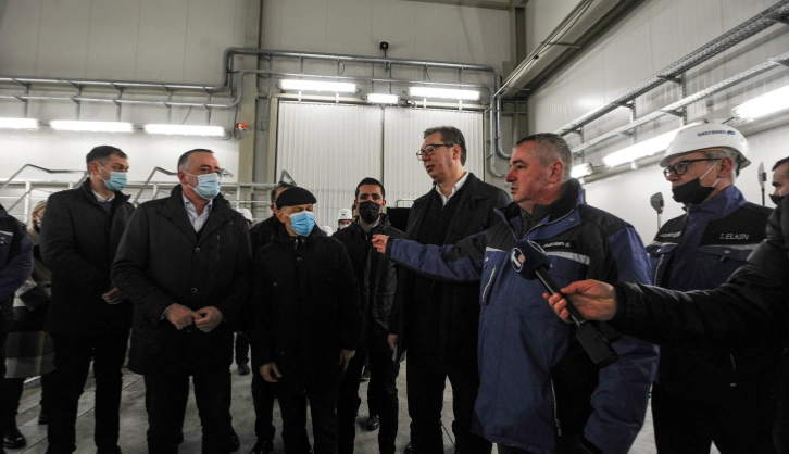 Otvoren plinovod Balkanski tok kroz Srbiju